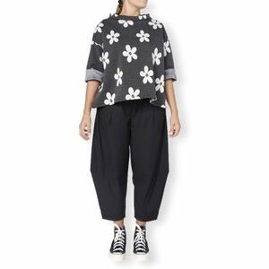 Nohavice Wendy Trendy Trousers 791547 - Black vyobraziť