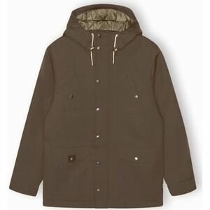 Kabáty Rvlt Revolution Parka Jacket 7246 - Brown vyobraziť