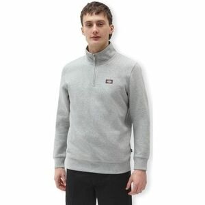 Mikiny Dickies Oakport Quarter Zip Sweatshirt - Grey vyobraziť