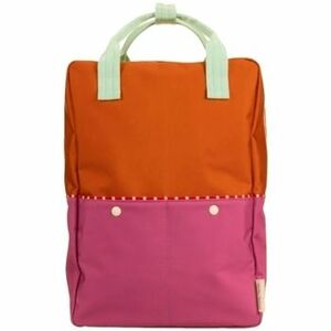 Ruksaky a batohy Sticky Lemon Colourblocking Backpack - Gravel Orange vyobraziť