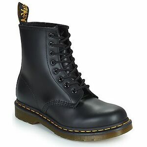 Polokozačky Dr. Martens BLACK SMOOTH vyobraziť