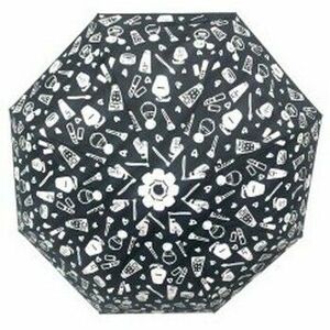 Dáždniky Privata Complementos señora p-7019 negro vyobraziť