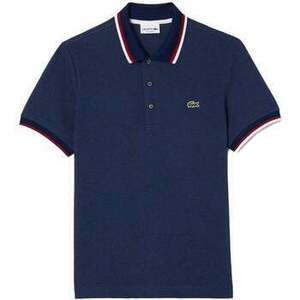 Tričká a polokošele Lacoste Regular Fit Stretch Mini Piqué Polo Shirt Blue Chine vyobraziť