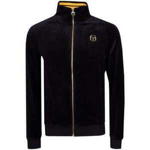 Bundy Sergio Tacchini Court Velour Track Top Jacket Black vyobraziť