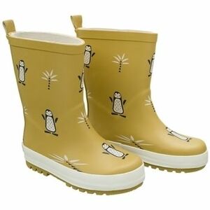 Čižmy Fresk Penguin Rain Boots - Mustard vyobraziť