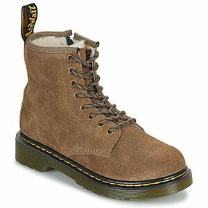 Polokozačky Dr. Martens Serena J Dark Khaki Bronx Suede vyobraziť