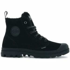 Čižmy Palladium Pampa Hi Zip Wool - Black vyobraziť