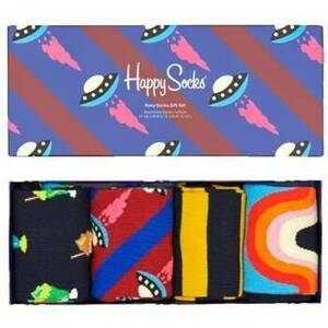 Vysoké ponožky Happy socks PACK NAVY SOCKS vyobraziť