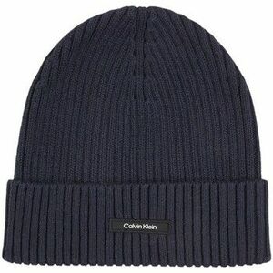 Čiapky Calvin Klein Jeans CLASSIC COTTON RIB BEANIE K50K512362 vyobraziť