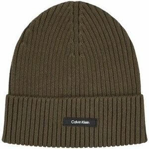 Čiapky Calvin Klein Jeans CLASSIC COTTON RIB BEANIE K50K512362 vyobraziť