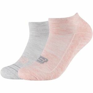 Športové ponožky Skechers 2PPK Basic Cushioned Sneaker Socks vyobraziť