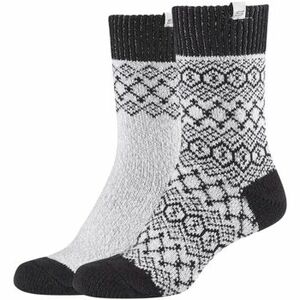 Športové ponožky Skechers Casual Cozy Jacquard 2PPK Socks vyobraziť