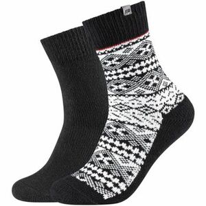 Športové ponožky Skechers 2PPK Men Casual Fashion Jacquard Socks vyobraziť