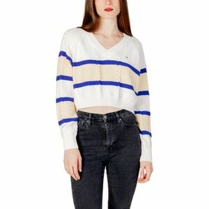 Svetre Tommy Hilfiger TJW CRP STRIPE V-NEC DW0DW15941 vyobraziť