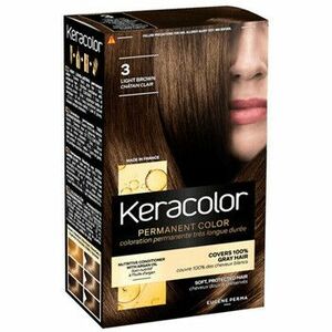 Farbenie Eugene Perma Permanent Hair Color Keracolor - 03 Chatain Clair vyobraziť