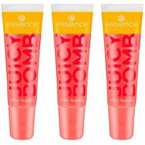 Lesky na pery Essence Set of 3 Juicy Bomb Shiny Lip Glosses - 103 Proud Papay vyobraziť