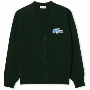 Kabáty Lacoste Jacket AH3053 - Vert/Blanc vyobraziť