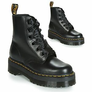 Polokozačky Dr. Martens MOLLY BLACK BUTTERO vyobraziť