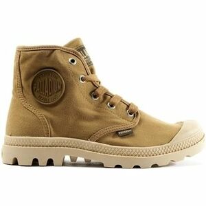 Čižmy Palladium Pampa Hi Wax - Olive/Warm Sand vyobraziť