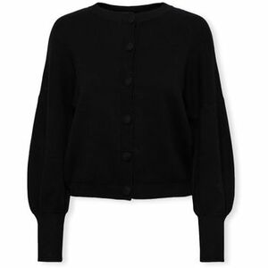 Kabáty Y.a.s YAS Noos Fonny Cardigan - Black vyobraziť