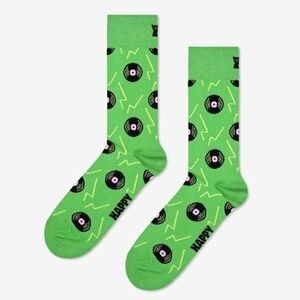 Vysoké ponožky Happy socks VINYL GREEN SOCK vyobraziť