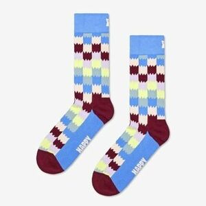 Vysoké ponožky Happy socks DIZZY CHECK SOCK vyobraziť