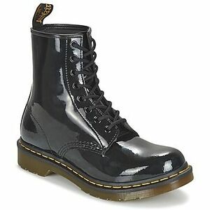 Polokozačky Dr. Martens 1460 W BLACK PATENT LAMPER vyobraziť