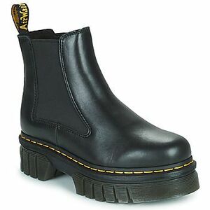 Polokozačky Dr. Martens CHELSEA BOOTS AUDRICK BLACK NAPPA LUX vyobraziť