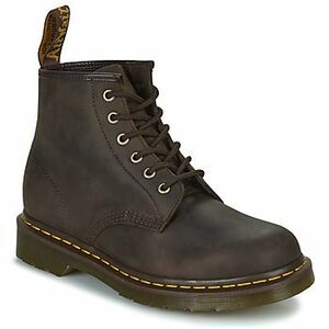 Polokozačky Dr. Martens 101 DARK BROWN CRAZY HORSE vyobraziť