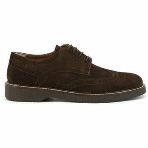 Nízka obuv do mesta Duca Di Morrone Enrico - Suede Brown vyobraziť