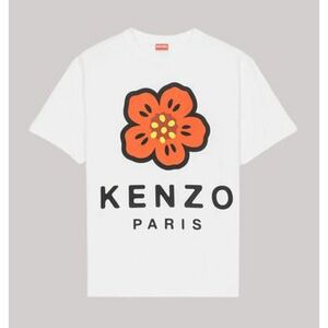 Tričká a polokošele Kenzo T-shirt Flower Boke vyobraziť