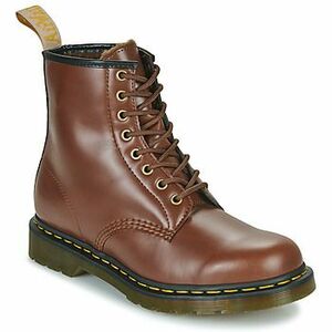 Polokozačky Dr. Martens VEGAN 1460 BROWN NORFOLK vyobraziť