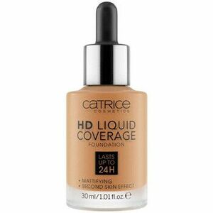 Make-upy a podkladové bázy Catrice HD Coverage Liquid Foundation - 65 Bronze Beige vyobraziť