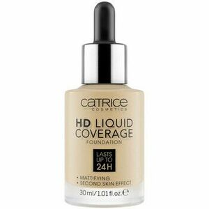 Make-upy a podkladové bázy Catrice HD Coverage Liquid Foundation - 36 Hazelnut Beige vyobraziť