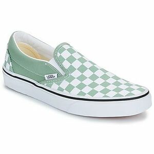 Slip-on Vans Classic Slip-On COLOR THEORY CHECKERBOARD ICEBERG GREEN vyobraziť