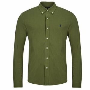 Košele s dlhým rukávom Polo Ralph Lauren CHEMISE AJUSTEE COL BOUTONNE EN POLO FEATHERWEIGHT vyobraziť