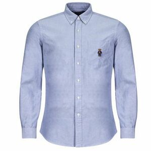 Košele s dlhým rukávom Polo Ralph Lauren CHEMISE COUPE DROITE EN OXFORD vyobraziť