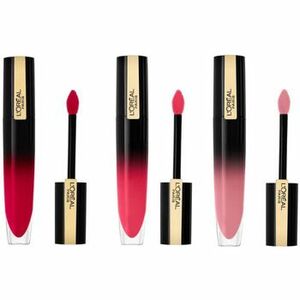 Líčenie obočia L'oréal Set of 3 Liquid Lipsticks Laqué Signature - 311 Be Bril vyobraziť