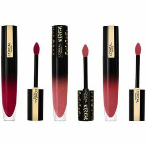 Líčenie obočia L'oréal Set of 3 Liquid Lipsticks Laqué Signature - 314 Be Succ vyobraziť