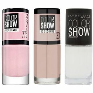 Laky na nechty Maybelline New York Set of 3 Colorshow Nail Polishes - 77 Nebline / 301 Lov vyobraziť