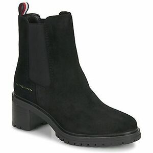 Polokozačky Tommy Hilfiger ESSENTIAL MIDHEEL SUEDE BOOTIE vyobraziť