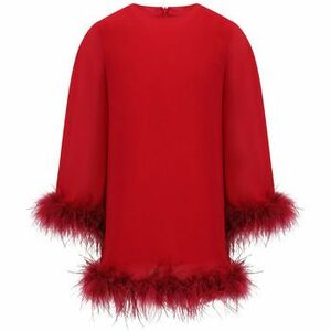 Šaty Balou OSTRICH FEATHER TRIMMED DRESS vyobraziť