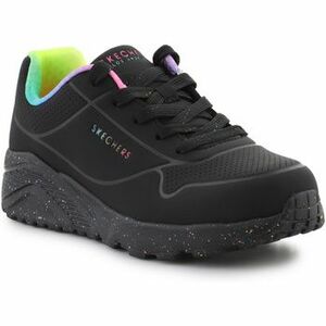 Sandále Skechers Uno Lite Rainbow Speckle 310456L-BKMT Black/Multi vyobraziť