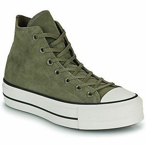 Členkové tenisky Converse CHUCK TAYLOR ALL STAR LIFT PLATFORM COLORFUL SUEDE vyobraziť