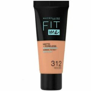 Make-upy a podkladové bázy Maybelline New York Fit Me Matte Poreless Foundation - 312 Golden vyobraziť