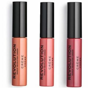 Líčenie obočia Makeup Revolution Set of 3 Cream Lipsticks - 101 Piece of Cake / 112 Ball vyobraziť