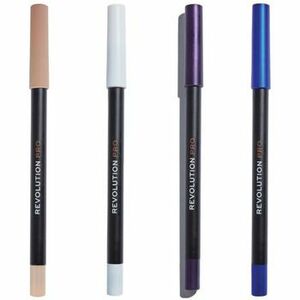 Očné linky Makeup Revolution Set of 4 Supreme Pigment Gel Eyeliners - Nude Ivory/ Wh vyobraziť