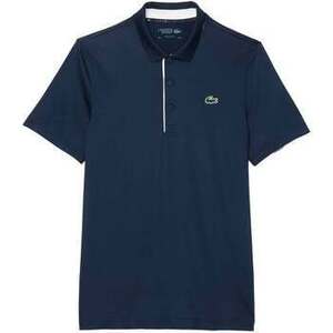 Tričká a polokošele Lacoste Regular Fit UV Protect Golf Polo Shirt Navy Blue/White vyobraziť