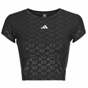 Tričká s krátkym rukávom adidas Hyperglam Training Emboss T-Shirt vyobraziť