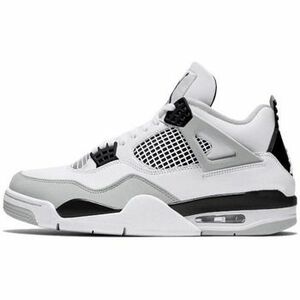 Módne tenisky Nike Air Jordan 4 Military Black (GS) vyobraziť